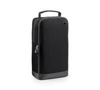 Bagbase Men's Sport Shoe Accessory Bag (8 Litres) Pack of 2 in Black Bagbase Black