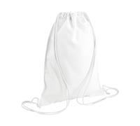 Bagbase Men's Sublimation Drawstring Bag in Natural Bagbase Natural