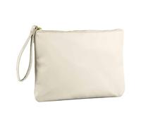 Bagbase Men's Sundae Wristlet Pouch in Cream Bagbase Cream One Size