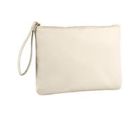 Bagbase Men's Sundae Wristlet Pouch in Cream Bagbase Cream One Size