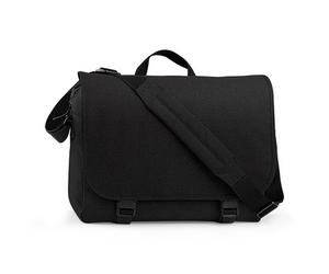 Bagbase Men's Two-tone Digital Messenger Bag (Up To 15.6inch Laptop Compartment) in Black Bagbase Black