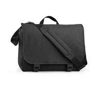 Bagbase Men's Two-tone Digital Messenger Bag (Up To 15.6inch Laptop Compartment) in Dark Grey Bagbase Dark Grey
