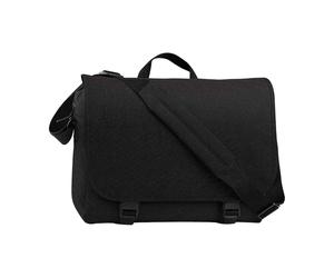 Bagbase Men's Two Tone Laptop Bag in Black Bagbase Black