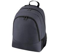 Bagbase Men's Universal Multipurpose Backpack Rucksack Bag (18 Litres) in Dark Grey Bagbase Dark Grey