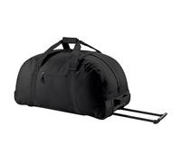 Bagbase Men's Wheelie Holdall Duffle Bag (105 Litres) in Black Bagbase Black One Size