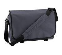 BagBase Messenger Bag, Graphite, One Size