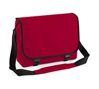 BagBase Messenger Bag - Pack of 1, Stylish & Durable Shoulder Satchel