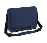 BagBase Messenger Bag - Pack of 1, Stylish & Durable Shoulder Satchel