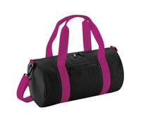 Bagbase Mini Barrel Shoulder Bag in True Black Bagbase True Black One Size
