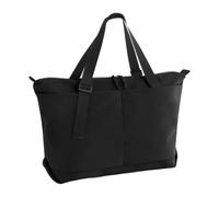 BagBase Minimal Lifestyle Tote - Pine Green Everyday Tote Bag Ripstop with Crinkled Finish, Magnetic Front Pockets, Two-Way Zippered Access, Internal Pocket & Adjustable Straps, Made for Decoration
