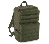 BagBase MOLLE Tactical Backpack - Outdoor Survival Bag, Padded Back Panel