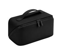 Bagbase - Open Flat Accessory Case - Travel Essentials, Makeup Bag, Bathroom Accessory, Cosmetic Bags - with a Zippered Compartment and More - 100% Leather-Look PU