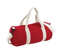 Bagbase Original Duffle Bag - Classic Red/Off White