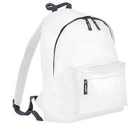 BagBase Original fashion backpack White/Graphite Grey