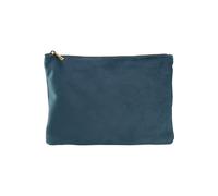 Bagbase Plain Velvet Accessory Bag in Blue | Size: Large Bagbase Blue L