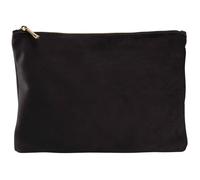 Bagbase Plain Velvet Pouch in Black Onyx | Size: Small Bagbase Black Onyx S