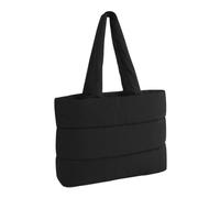 BagBase Quilted Tote Bag - Natural Stone, Soft Padded Quilted Fabric with Soft-Touch Lining, Hidden Magnetic Closure, Internal Slip Pockets & Zip Access, Recycled Materials, Made for Personalisation