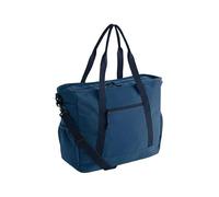 BagBase Ramble Tote - Dusty Green, Recycled Polyester Travel Tote with Zippered Front Pocket, Mesh & Elasticated Side Pockets, Dual Handles, Adjustable Shoulder Strap, Made for Decoration