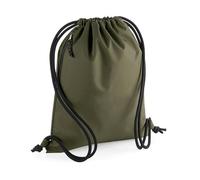 BagBase - Recycled Gymsac Recycled Gymsac Military Green Backpack