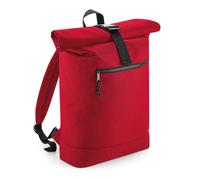BagBase Recycled Roll-Top Laptop Compartment Backpack