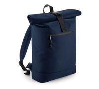 BagBase Recycled Roll-Top Laptop Compartment Backpack