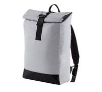 Bagbase Reflective Roll Top Backpack Silver Reflective (One Size)