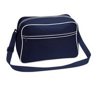 Bagbase Retro 18L Shoulder Bag in Mid Navy Bagbase Mid Navy