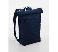BagBase Roll-Top Backpack - Modern School & Travel Bag, Adjustable Straps