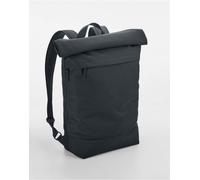 BagBase Roll-Top Backpack - Modern School & Travel Bag, Adjustable Straps