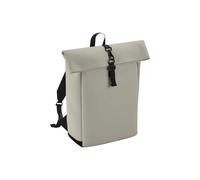 Bagbase Men's Roll Top PU Backpack in Pink Bagbase Pink