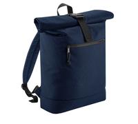 Bagbase Men's Roll Top Backpack in Navy Bagbase Navy