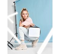 BagBase Sublimation Lunch Cooler Bag | Insulated | Carry Handle | Black & White | One Size