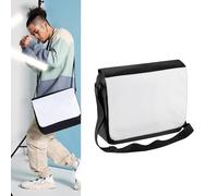 Bagbase Sublimation messenger bag - Unisex, HD Sublimation image surface