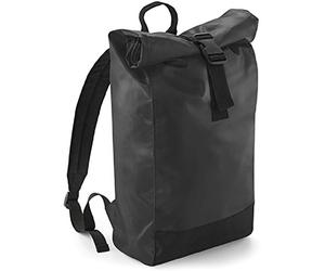 Bagbase Tarp Waterproof Roll-Top BackpackOne Size Black BC3675