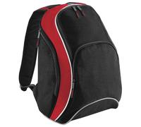 Bagbase Men's Teamwear Backpack Rucksack (21 Litres) in Black Bagbase Black