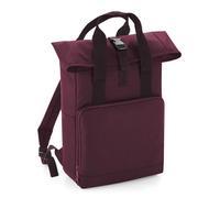 Bagbase Twin Handle Roll-Top Backpack Mens Womens Rucksack Travel Bag