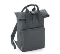 Bagbase Twin Handle Roll-Top Backpack Mens Womens Rucksack Travel Bag