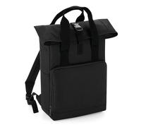 Bagbase Twin Handle Roll-Top Backpack Mens Womens Rucksack Travel Bag