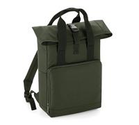 Bagbase Twin Handle Roll-Top Backpack Mens Womens Rucksack Travel Bag