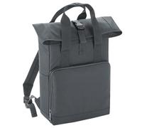 BagBase Twin Handle Roll-Top Backpack - Graphite Grey