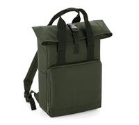 BagBase Twin-Handle Roll-Top Backpack with Front-Pocket Organiser