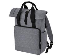 Bagbase Unisex Adult Roll Top Recycled Twin Handle Backpack RW8460
