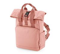 BagBase Unisex Bagbase Recycled Mini Twin Handle Roll-top Backpack backpack (pack of 1)
