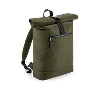 BagBase Unisex Recycled Roll-Top Backpack PC4045