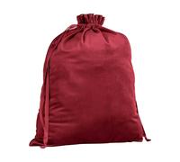 Bagbase Velvet Gift Bag in Scarlet | Size: Small Bagbase Scarlet S