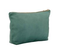 Bagbase Velvet Pouch in Jade | Size: Large