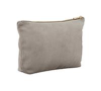 Bagbase Velvet Pouch in Moonstone | Size: Large