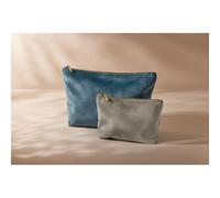 BagBase Velvet Recycled Accessory Bag | Soft Touch | Lined | High Shine Zip | 5 Colours | S-L