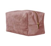 Bagbase Velvet Toiletry Bag in Rose Quartz | Size: Medium