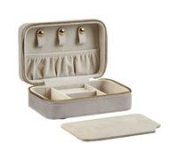 Bagbase Velvet Travel Jewellery Box Moonstone (One Size)